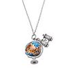 Telescope Globe Vintage Necklace