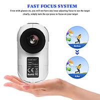 Telescope Laser Rangefinder 0-700m With Height Difference Measuring Function Waterproof Dustproof Optical 7 Times miniinthebox