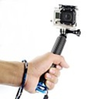 Telescopic Pole Holder Floating Hand Grip Retractable For Action Camera Gopro 5 Gopro 4 Gopro 3 Gopro 2 Outdoor Die-cast Aluminum 100% standard food soft silicon ABS