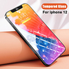 Tempered Glass For iPhone 12 11 Pro Max Protective Films For iPhone 12 11 X XS MAX XR Full Cover Screen Protector Tempered Glass