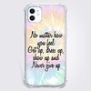 Text Fashion Case For Apple iPhone 12 iPhone 11 iPhone 12 Pro Max Unique Design Protective Case Shockproof Back Cover TPU