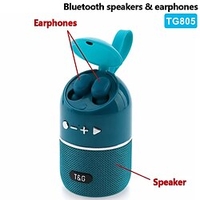 TG805 2 in 1 True Wireless Earbuds with Bluetooth Speaker Bluetooth5.0 Sports Stereo with Charging Box for Apple Samsung Huawei Xiaomi MI Fitness Running Everyday Use Mobile Phone Travel miniinthebox