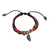 The Best Multilayer Vintage Fabric and Leather Bracelet