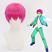 The Disastrous Life of Saiki K. Saiki Kusuo Cosplay Wigs Men