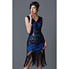 The Great Gatsby Charleston 1920s Roaring Twenties Vacation Dress Summer Flapper Dress Women