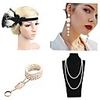 The Great Gatsby Charleston 1920s The Great Gatsby Costume Accessory Sets Flapper Headband Women