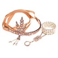 The Great Gatsby Charleston Art Deco / Retro Vintage 1920s Roaring Twenties Roaring 20s Flapper Headband Women