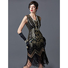 The Great Gatsby Charleston Roaring 20s 1920s Vintage Flapper Dress Cocktail Dress Ball Gown Prom Dress Women