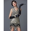 The Great Gatsby Charleston Roaring 20s 1920s Vintage Vacation Dress Flapper Dress Cocktail Dress Halloween Costumes Prom Dresses Women