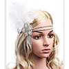 The Great Gatsby Charleston Vintage 1920s Roaring Twenties Flapper Headband Women