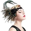 The Great Gatsby Charleston Vintage 1920s The Great Gatsby Roaring 20s Headpiece Flapper Headband Women
