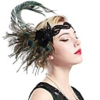 The Great Gatsby Charleston Vintage 1920s The Great Gatsby Roaring 20s Headpiece Flapper Headband Women