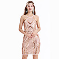 The Great Gatsby Charleston Vintage 1920s Vacation Dress Flapper Dress Party Costume Masquerade Women