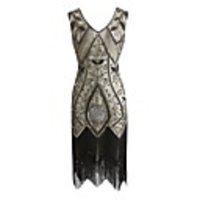 The Great Gatsby Charleston Vintage 1920s Vacation Dress Flapper Dress Party Costume Masquerade Women