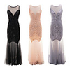 The Great Gatsby Retro Vintage 1920s Vacation Dress Summer Flapper Dress Dress Women