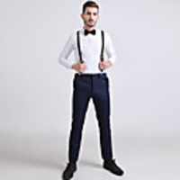 The Great Gatsby Retro Vintage Medieval Blouse / Shirt Pants Outfits Men