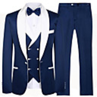 The Great Gatsby Retro Vintage Medieval Coat Pants Outfits Vest Men