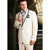 The Great Gatsby Retro Vintage Medieval Coat Pants Outfits Vest Men