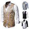 The Great Gatsby Retro Vintage Medieval Vest Men