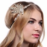 The Great Gatsby Roaring 20s 1920s Flapper Headband Women