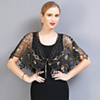 The Great Gatsby Vintage 1920s Cloak Party Costume Masquerade Women