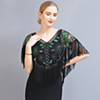 The Great Gatsby Vintage 1920s Cloak Party Costume Masquerade Women
