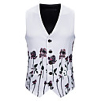 The Great Gatsby Vintage 1920s Masquerade Vest Waistcoat Men