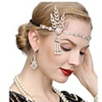 The Great Gatsby Vintage 1920s The Great Gatsby Gloves Flapper Headband Women