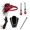 The Great Gatsby Vintage 1920s The Great Gatsby Gloves Flapper Headband Women