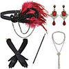 The Great Gatsby Vintage 1920s The Great Gatsby Gloves Flapper Headband Women