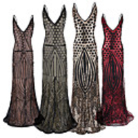 The Great Gatsby Vintage 1920s Vacation Dress Flapper Dress Dress Party Costume Women