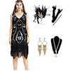 The Great Gatsby Vintage 1920s Vacation Dress Flapper Dress Outfits Masquerade Women