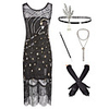 The Great Gatsby Vintage 1920s Vacation Dress Flapper Dress Outfits Masquerade Women