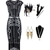 The Great Gatsby Vintage 1920s Vacation Dress Flapper Dress Outfits Masquerade Women
