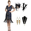 The Great Gatsby Vintage 1920s Vacation Dress Flapper Dress Outfits Masquerade Women