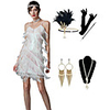 The Great Gatsby Vintage 1920s Vacation Dress Flapper Dress Outfits Masquerade Women