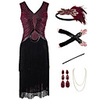 The Great Gatsby Vintage 1920s Vacation Dress Flapper Dress Outfits Masquerade Women
