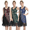 The Great Gatsby Vintage 1920s Vacation Dress Flapper Dress Women