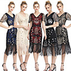 The Great Gatsby Vintage 1920s Vacation Dress Flapper Dress Women