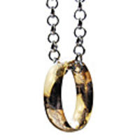 The Lord Of The Rings Alloy Ring With Chain