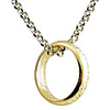 The Lord Of The Rings Alloy Ring With Chain