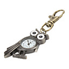 The Owl of Unisex Alloy Analog Quartz Keychain Watch (Bronze)
