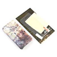 The Pirate Serie Slim Case w/ Screen Guard for iPhone 4 - Compass Pattern