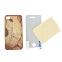 The Pirate Serie Slim Case w/ Screen Guard for iPhone 4
