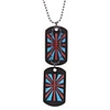 The Union Jack Double Nameplate Necklace