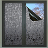 Thermal Insulation Static Glass Paste Black Frosted Opaque Sunscreen Glass Film 45200cm miniinthebox