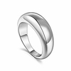 thick chunky dome rings for women 14k gold plated statement ring 5-8.5 size