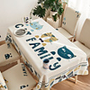 Thick Waterproof Tablecloth Square Tablecloth Decorative Kitchen Rectangular Tablecloth Cats 1 pc
