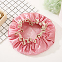 Thicken the bath cap female adult bath cap kitchen cooking prevent lampblack stylish hat bath shower head long hair