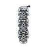 Three-Skull Shaped Cigarette Lighter (3 Color Assorted)